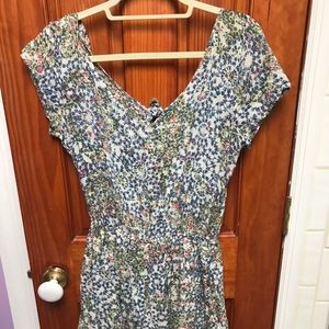 Abercrombie Floral Romper
